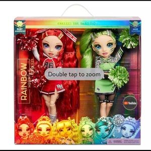 Ruby Anderson & Jade Hunter Rainbow high cheer fashion dolls